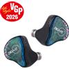 Linsoul ZiiGaat Luna 6 Auricolari IEM da Studio con Driver a Armatura Bilanciata, Monitor Hi-Fi con Cavo Intercambiabile a 2 Pin