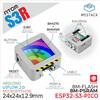M5Stack Kit di Sviluppo Ufficiale M5Stack ATOMS3R con Schermo IPS da 0,85 Pollici, Antenna 3D, Applicazioni IoT, ESP32-S3-PICO-1-N8R8 (8MB PSRAM)
