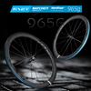 RYET 965g ZERO-S PRO Ruote da Strada in Carbonio con Freno a Disco, Raggi in Carbonio, Tubeless, Clincher, Mozzo CenterLock con Cricchetto in Ceramica, Personalizzate