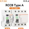 ETEK Interruttore Differenziale RCCB 2P 4P RCD 25-100A 40A 10KA ad Alta Capacità di Interruzione EKL6-100H