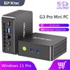 GMKtec G3 Pro Mini PC Intel I3-10110U Windows 11 Pro Mini PC 8GB DDR4 128GB PCIe M.2 SSD WiFi 6 BT5.2 Computer Desktop