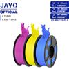 JAYO Filamento PLA Classico JAYO 1.75mm per Stampa 3D, Filamento PLA Opaco ad Alta Velocità per Stampanti 3D FDM, Materiali per Stampa ad Alta Velocità 600mm/s