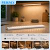 PZSUNLY Luce Notturna LED Ricaricabile USB Type-C con Sensore di Movimento per Illuminazione Cucina, Armadio e Guardaroba 10cm/20cm/30cm/40cm/50cm