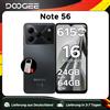 DOOGEE Versione Globale DOOGEE Note 56 VIP Smartphone Android 16 Batteria Grande da 6150mAh Display da 6.56'' 24GB 64GB Fotocamera da 8MP Telefono Cellulare