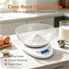 NONE Bilancia elettronica con calibrazione automatica, precisione di 1 g, lettura accurata, diverse unità di misura, ideale per panetterie e per misurare gli ingredienti alimentari di uso quotidiano.