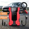 NONE Avviatore di Emergenza per Auto, Power Bank Portatile, Pompa d'Aria 150V, Dispositivo di Avviamento per Emergenze Auto, Booster di Avviamento per Diesel e Benzina