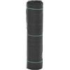 UBVNFGMK Telo anti-erbacce nero, 0,5 x 50 m, in polipropilene resistente ai raggi UV, tessuto non tessuto da giardino permeabile all'acqua e all'aria, telo pacciamatura versatile
