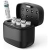 Hama Caricabatterie con 8 batterie ricaricabili AAA agli ioni di litio, 780 mAH, ricarica a slot singolo, USB-C "