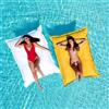 Avalon - Cuscino Galleggiante per Piscina Pouf Poltrona Sacco Way Medio, Pouffe Amaca, Pouf a Sacco in Tessuto Tecnico Antistrappo e Impermeabile, Arredo Moderno, Made in Italy(100x140cm-Limone)