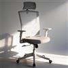 Garvee Sedia Ergonomica Regolabile in Rete, Carico max 158,8 kg, Seduta regolabile 41,9‑50 cm, Seduta 50x50 cm, Altezza totale 109,5‑131,8 cm