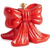 BIZZOTTO Base Albero Natalizio Fiocco Rosso 44 cm per Alberi da 150 180 e 210 cm