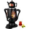 Generic Macchina per Tè Turco Elettrica, 3,5L Capacità 1L,Mantenimento Automatico | Samovar turco elettrico, bolle l'acqua e prepara il tè, design a doppia pentola, feste e casa