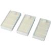 vhbw 3x filtro compatibile con Proscenic 790T aspirapolvere - filtro HEPA bianco