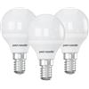 paul russells Lampadine a LED piccolo Edison vite E14, 25W equivalente, 3W 250LM lampadine LED, 2700K bianco caldo, globo smerigliato rotondo G45 SES Golf Ball Energy Saving Confezione da 3 lampadine