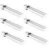 TBE Lighting Lampade a risparmio energetico G23 da 9 W a 2 pin CFL - bianco freddo 4000 K, 8000 ore di vita, 540 lumen (confezione da 6)