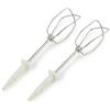 Kaelaxroy Fruste di ricambio per sbattitore elettrico, modelli HM3000/4644/1010, set di 2 fruste in acciaio inossidabile, miscelazione, frusta e impasta, accessori da cucina durevoli