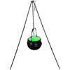 Hosrivae Calderone Strega con Luce 130cm per decorazione Halloween Calderone(130cm-32cm AA)