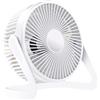 Hztyyier Ventilatore da Scrivania USB Mini Ventilatore da Tavolo Ventola di Raffreddamento da Tavolo Design Girevole Portatile 5 Pale e Motore Silenzioso per Casa, Ufficio, Auto, Interni
