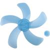 GLOBALHUT Pala Ventilatore 5 Pale 40cm Ricambio Plastica | Design a 5 pale, flusso d'aria , materiale plastico , per raggio 20cm, per facile installazione
