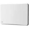 BESTHERM - Radiatore elettrico fisso a inerzia a secco ghisa + pellicola + plug & play 1000 W Bestherm ALMEA orizzontale bianco