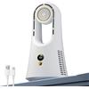 Générique Ventilatore da scrivania senza pale con scatola per aromaterapia, 6 | con luce e timer, ventilatore da tavolo per camera da letto, ufficio, dormitorio, campeggio