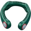 Generic Ventilatore da collo pieghevole, ricaricabile, 3 velocità, non si | Ventilatore indossabile senza grovigli di capelli, per pendolarismo estivo, campeggio, pesca, escursionismo, ciclismo