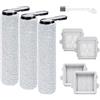BIHARNT Accessori F25 per Roborock F25, F25 ACE,F25 RT,F25 LT,F25 ALT,F25 GT,F25 XT,F25 ACE Combo,F25 Combo,F25 BX, pezzi di ricambio per aspirapolvere a secco, 2 rulli di spazzola + 4 filtri + 1