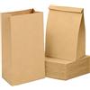 Weifeng Sacchetti di Carta Marroni, Sacchetti di Carta per Alimenti (50PCS 17×10×28cm)