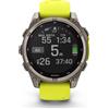 Garmin Fenix 8 Sapphire Solar (2024) | 47 mm | argento | giallo - ottimo