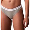 Calvin Klein Donna Slip Taglio Bikini con Fascia con Logo