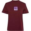 Calvin Klein Donna T-Shirt Maniche Corte Classic Fit Tee in Cotone