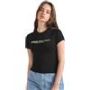 Calvin Klein Slogan Fitted Tee J20j222642 Magliette a Maniche Corte Donna