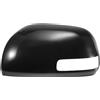 QUARKZMAN Copertura Specchietto Retrovisore Sinistro per Toyota RAV4 09-13 | Colore Nero, Dimensioni 26x14cm, Con Segnalatore Di Direzione, Sostituzione Diretta Facile Installazione, 1 Pezzo