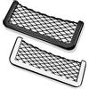 Frienda 2 tasche portaoggetti in plastica ABS per auto, per telefono, auto, camper, barca, carico, tasca a rete incorniciata, con viti, per auto camper (20 x 7,6 cm)
