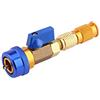 CFTGIW Giunto Rapido Regolabile per Gas Freddo, Raccordo Lato Basso Incluso, Nucleo Valvola per R134a / R12 / CR‑206
