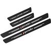 UZIAH 4 Pezzi/2 Pezzi Porta davanzale Porta Auto Compatibile con Fiat 500 500X Panda Tipo Punto Porta Auto emblemi Adesivo Decalcomania per Fiat (Color : 4PCS styleB)