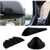 JNNJ Universale Auto Paraurti Anteriore Lip Splitter Fibra Di Carbonio - Spoiler Flusso D'Aria Alette Canard