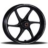 Generico Adesivi Cerchioni Moto Set Completo per 2 Ruote 17 Pollici Strisce Cerchi Custom Vari Colori universale Mod.11 cod.RT011 (074 Grigio Medio)