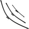 QWORK® 3 Pezzi tergicristalli anteriore + posteriore auto 650mm/450mm/275mm, compatibile con VW Golf VII 2012-2020