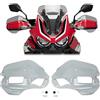 TOTHERIDER Paramani per moto, paramani, protezione per freno e frizione, protezione antivento per Honda X-ADV 750 21-25 CRF1100L AfricaTwin ADV Sports 20-25 XL750 Transalp 23-24 (fumo chiaro)