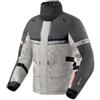 REV'IT! Revit Poseidon 3 GTX Giacca tessile moto, argento/antracite, XL
