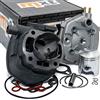 Maxtuned Kit cilindro MXT SPORT 70 ccm LC per Yamaha Aerox 50 Cat | Cilindro in ghisa, pistone in alluminio, testata, 2 raccordi liquido raffreddamento, guarnizioni per MBK Nitro 50 dal 1999
