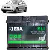 Generico Batteria 60Ah per Volkswagen Polo 9N 1.4 1.8 benzina 2002-2014