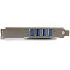 StarTech.com Adattatore scheda controller PCI Express PCIe SuperSpeed USB 3.0 a 4 porte con UASP - Alimentazione SATA