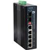 LevelOne IES-0600 switch di rete Gigabit Ethernet (10/100/1000) Nero