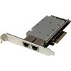StarTech.com Scheda di rete PCI express a 2 porte 10 Gbase-T Ethernet con Chipset intel X540