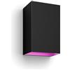 Philips by Signify Philips Hue White and Color ambiance Resonate Lampada Smart a parete Up/Down Nero in Alluminio