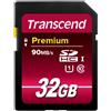 Transcend 32GB SDHC Class 10 UHS-I NAND Classe 10
