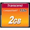 Transcend TS2GCF133 memoria flash 2 GB CompactFlash MLC