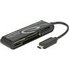 DeLOCK 91739 lettore di schede USB 2.0 Nero